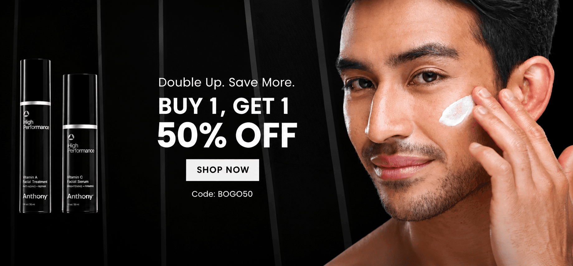 Anthony - Men's Skincare E-Commerce Experience